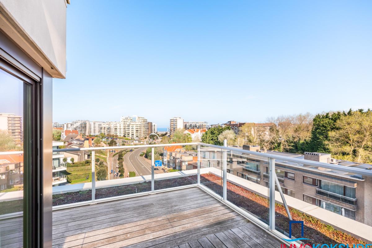 Prachtig penthouse met 2 slaapkamers en ruim terras vlakbij de Esplanade