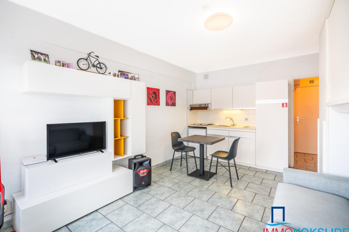 Centraal gelegen studio met terras