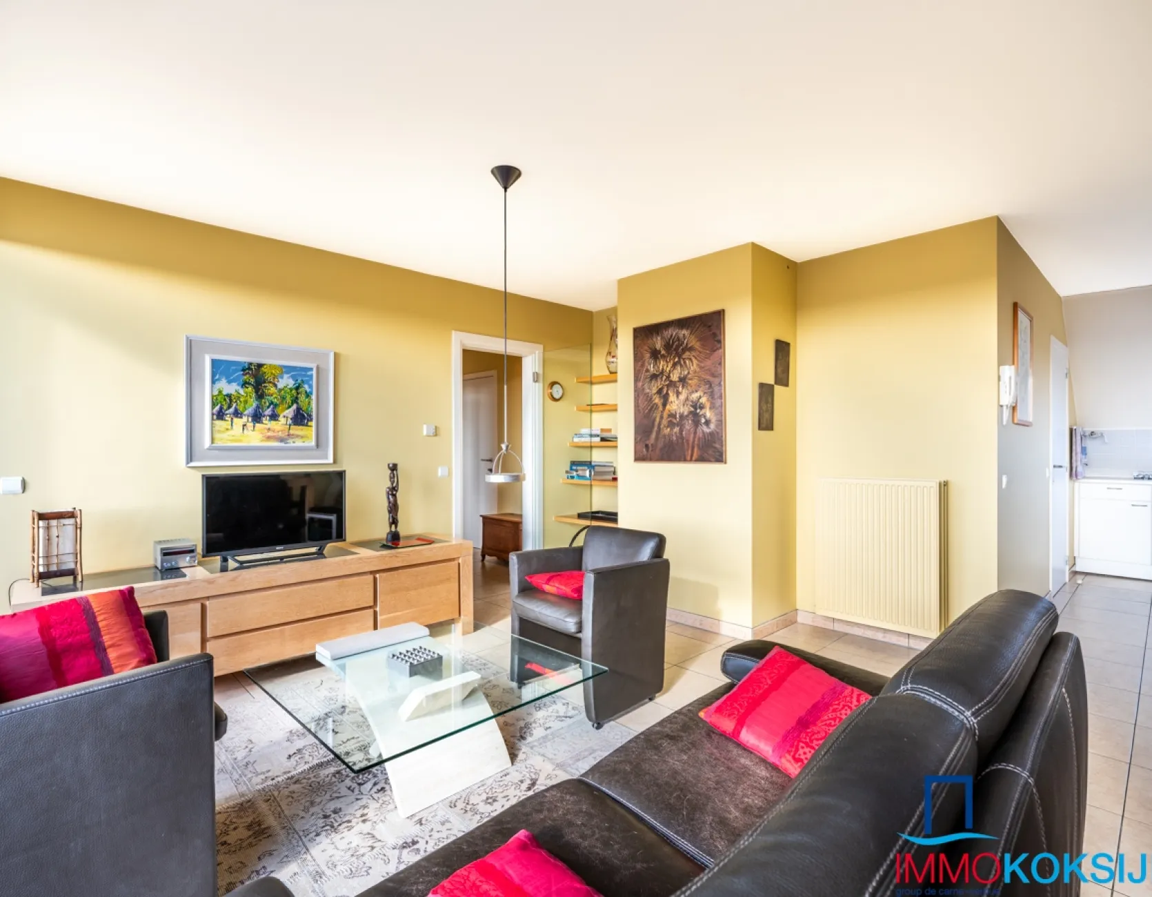 Ruim penthouse met 3 slaapkamers en 2 terrassen in de Strandlaan