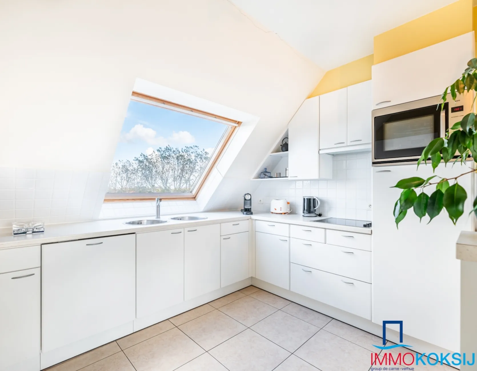 Ruim penthouse met 3 slaapkamers en 2 terrassen in de Strandlaan